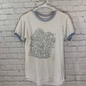 EXTREMELY RARE VINTAGE 70'S MARCIULIANO T-SHIRT